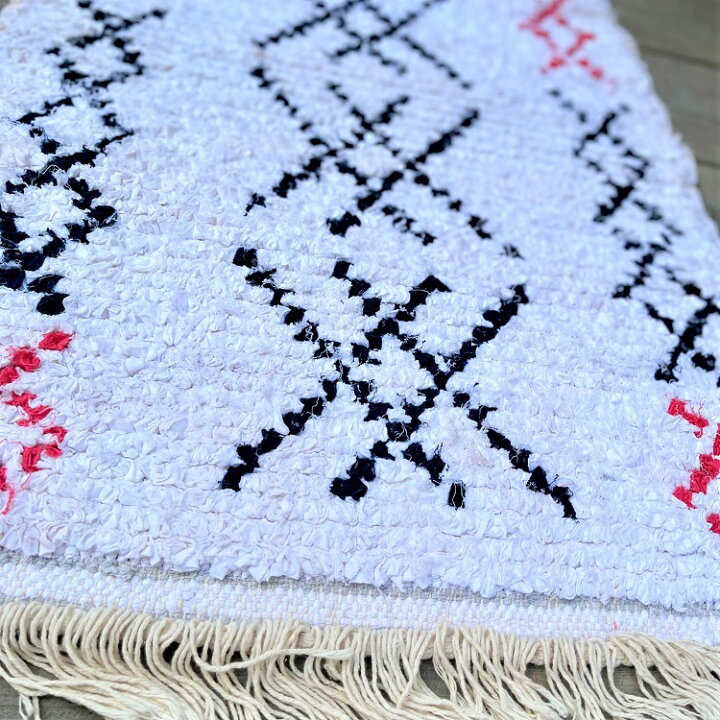 楽天市場】【S /100×60cm】モロッコ ラグ ｢ボシャルウィット002 