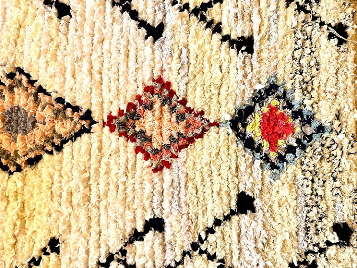 楽天市場】【S /100×60cm】モロッコ ラグ ｢ボシャルウィット015 