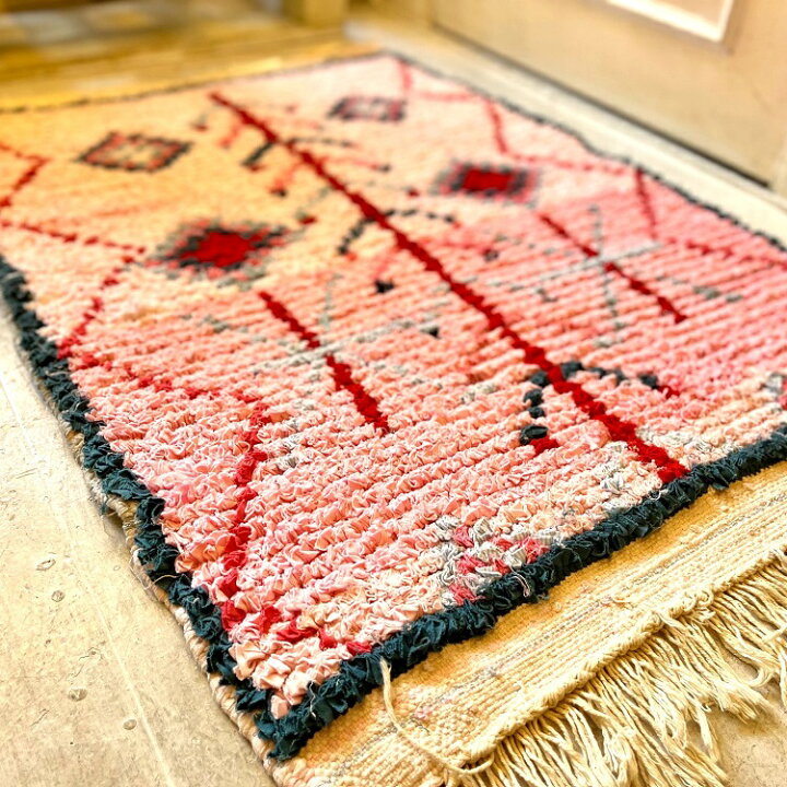 楽天市場】【S /100×60cm】モロッコ ラグ ｢ボシャルウィット011 