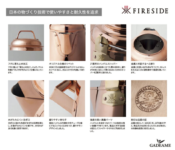 楽天市場】【次回入荷4月中旬】グランマーコッパーケトル 小／ 12113 