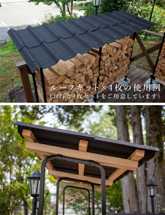 楽天市場】[2x4ログラック オプション] ルーフキット 屋根 1枚/4枚 