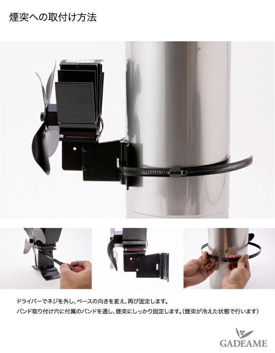 楽天市場】カームフロー チムファン エコファン ストーブファン 薪 