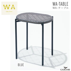 WA-e[u u[ K[ft@j`[ PATIO PETITE WA-TABLE BLUE gtz݌v fUC oRj[ eX JtF OEƋ K[f e[u RpNg  AEghA C