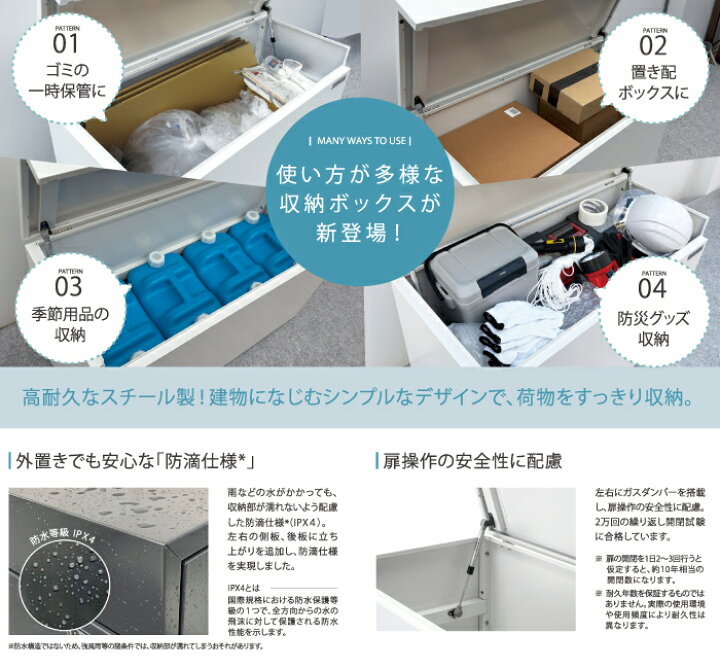 ゴミステーション キャンプ等の薪入れに