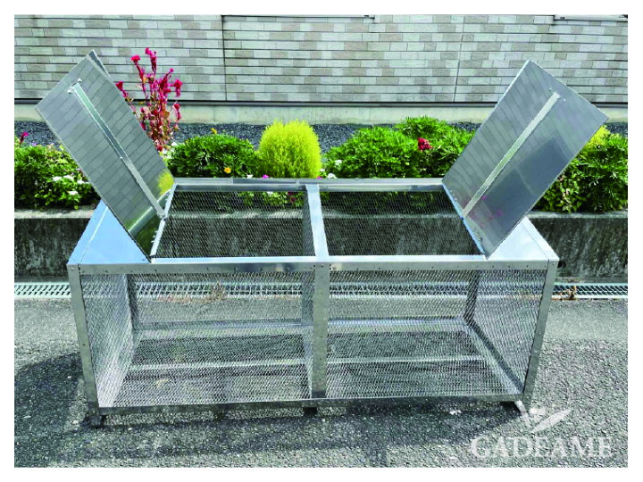 楽天市場】【観音開き新登場】オールステンレス製ゴミ収納ボックス 