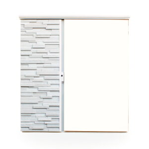 Wプレゼント ディーズシェッド ラルゴ D70 D125 ディーズガーデン Dea's Garden 4色 両開き 観音開き 大開口 物置 デザイン物置 倉庫 収納庫 屋外物置 屋外収納 庭 ガーデン スタイリッシュ 高級感