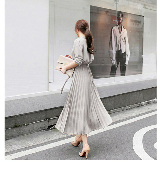 楽天市場】【在庫処分】プリーツワンピース【一部即納】レディース  