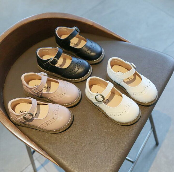 楽天市場 キッズシューズ ラウンドトゥ シューズ レザー調 シューズ パンプス フラットシューズ 履きやすい シンプル 軽量 柔軟 こども シューズ 女の子 カジュアル フォーマル お出かけ お呼ばれ 通学 卒園式 卒業式 入学式 ガジェリー
