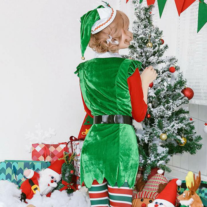 楽天市場】サンタ コスプレ クリスマスツリー レディース クリスマス 