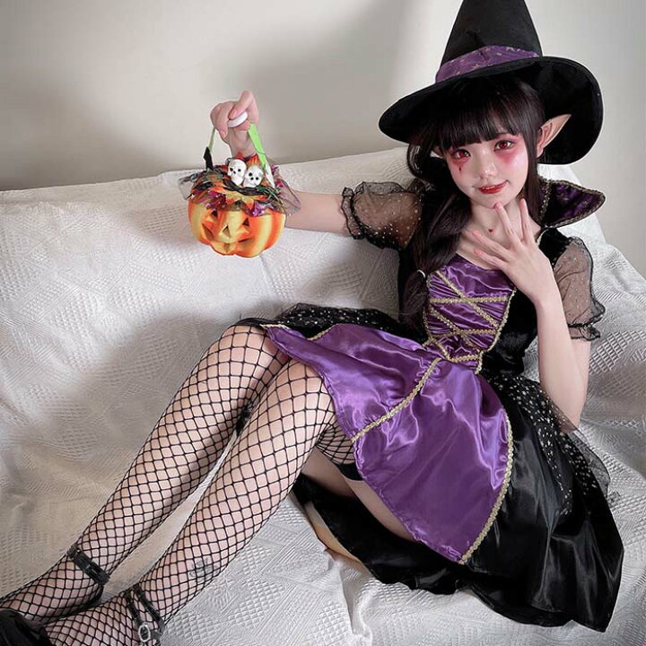 注目の福袋をピックアップ! ランジェリー 紫 コスプレ 可愛い ハロウィン チャイナドレス コスプレ 大人 魔女 レッド ブラック セクシー