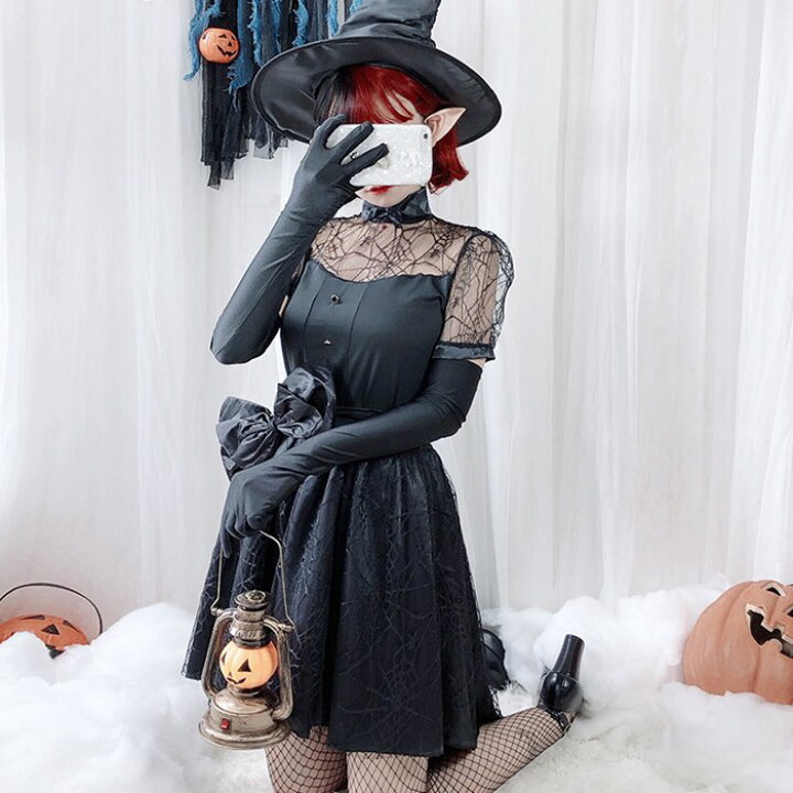 楽天市場 ハロウィン コスプレ デビル 悪魔 小悪魔 魔女 魔法使い コスチューム コスプレ 衣装 ハロウィンセット ペア魔女 ハロウィーン キャラクター 仮装 女性 ハロウィン 衣装 コスプレ 可愛いレース ハロウィン 衣装 魔女 忘年会 新年会 出し物 歓迎会 送迎会