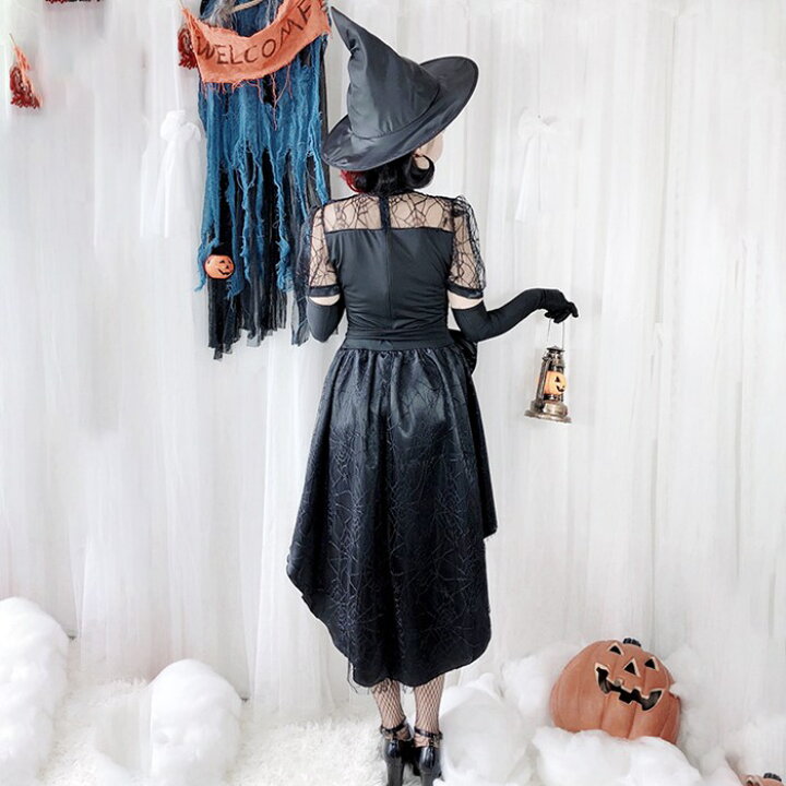 楽天市場 あす楽 即納 ハロウィン コスプレ デビル 悪魔 小悪魔 魔女 魔法使い コスチューム コスプレ 衣装 ハロウィンセット ペア魔女 ハロウィーン キャラクター 仮装 女性 ハロウィン 衣装 コスプレ 可愛いレース ハロウィン 衣装 魔女 コスプレ 忘年会 ガジェリー