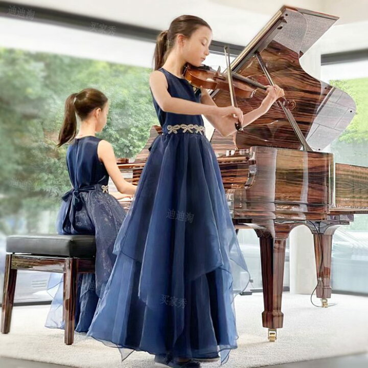 楽天市場 子どもドレス ワンピース 上品な光沢感があり 高級 子供ドレス ピアノ 発表会 こども ジュニア 110 1 130 140 150 160 ワンピース フォーマル 子供 ドレス 子供服 女の子 結婚式 コンクール ネイビー 紺色 子ども ドレス 女の子 演奏会 ドレス ジュニア