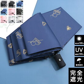 日傘 折りたたみ 完全遮光 軽量 猫柄 UVカット 折りたたみ傘 100％ 遮光 レディース 手動開閉 動物柄 雨傘 軽量 遮熱 長傘 折り畳み傘 大き