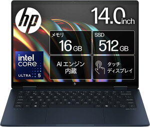 �yOffice���ځz HP Envy x360 14-fc Core Ultra 5 125U/������16GB/SSD512GB/14�^WUXGA IPS�^�b�`�Ή��t��/Windows11/Microsoft Office Home and Business 2021/�~�b�h�i�C�g�u���[/MPP2.0�Ή��y�V�i�z 2-in-1 �m�[�g�p�\�R��