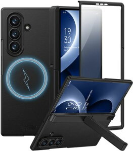 memumi Sumsung Galaxy Z Fold 8 Ultra�Ή��蒠�^�P�[�X �}�O�l�b�g����[�����K���X�t�B�����t]�X�^���h�@�\ �S�ʕی�