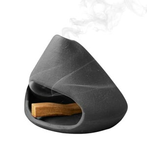 MrMrKuraパロサントホルダー香炉セージホルダーセラミックパロサントスティックパロサント陶器香木受け皿仏具おしゃれ耐熱聖木かわいいお香立て新築祝いシンプルヨガ茶道瞑想リラック…