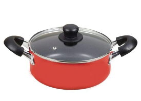 パール金属ワコートレーディング両手鍋20cmガラス蓋付ふっ素加工IH対応ニューフォアHB-8052