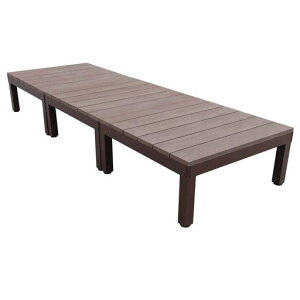 �A�C�K�[�f��(igarden) �A�C�E�b�h�f�b�LPLUS �I�[�v���^�C�v �_�[�N�u���E�� ��900mm x ���s900mm x ����400mm 3�_�Z�b�g i10385_3d_db