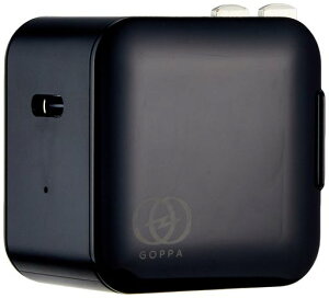 �S�b�p(GOPPA) GOPPA �S�b�p �����[�d�� USB Power Delivery(USB PD)�Ή� 20W USB-IF���K�F�� Type-C �u���b�N GP-ACC20R/BE