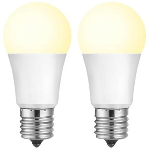 E17 LED�d��(2����)-�������a17mm�A6W(�n���Q���d��60�`����)�ȃG�l�A�d���F3000K