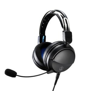 �I�[�f�B�I�e�N�j�J ATH-GL3 BK �Q�[�~���O�w�b�h�Z�b�g/���^/PC/PS4/PS5/Switch/Xbox One/���O���}�C�N / 3.5mm�X�e���I4 �Ƀ~�j�v���O/
