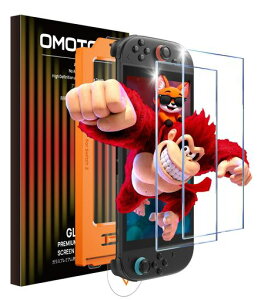 OMOTON�Ή�Switch2�ی�t�B�����y2025�V�i��/2���g�z�̗p�����K���X�t�B�����Ή��X�C�b�`2�S�ʕی�E�����\��L�b�g�t�E�C�A�[���݌v�����ߗ��E�w��h�~�E�����R�[�g�E������E���ϋv