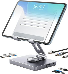 BYEASYiPadX^hhbLOXe[V8C1iPadUSBCnuType-C^ubgX^hHDMIt3.5mmWbNLAN100WPD[dUSB3.0SD/TFJ[h[_[iPadProp