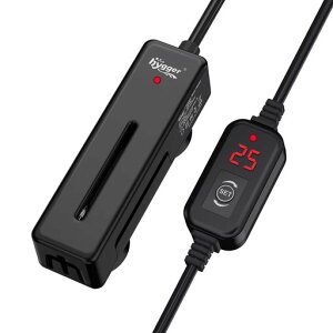 hygger水槽ヒーター20W小型水中ヒーターミニベタヒーター15-34°C温度調節可能サーモスタット付き3-20Lの小型海水・淡水水槽に適応熱帯魚・観賞魚対応