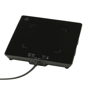 オーム電機保温プレートフードウォーマー卓上ヒーターブラックおしゃれ耐熱ガラスCOK-HB600A-K08-1417OHM