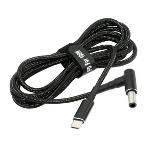 chenyang �m�[�g�p�\�R���d���P�[�u���AUSB C - DC 6.0x1.4MM PD 100W �����[�d�i�C�����ґg�P�[�u�� PD 65W 5.91�t�B�[�g/1.8M�Ή�