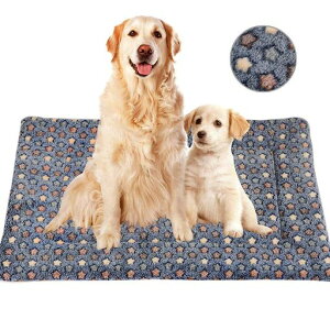 Bidasonペットクッションペットマットふわふわあったか犬マットスクエア型ペットベッド洗える可愛い保温布団小中大型犬用柔らかいぐっすり眠る快適寒さ対策ペット用ソファーサイズ選…