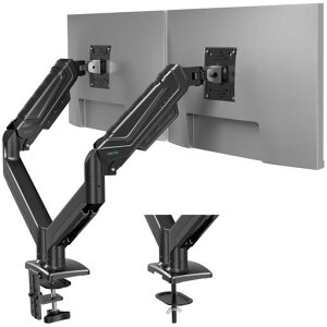 BONTEC ���j�^�[�A�[�� �f���A�� �K�X�X�v�����O�� 15~34�C���`�Ή� �e�A�[��9kg�ω׏d VESA75x75�E100x100mm
