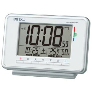�Z�C�R�[�N���b�N(Seiko Clock) �Z�C�R�[ �N���b�N �ڊo�܂����v �d�g �f�W�^�� �E�B�[�N���[ �A���[�� �J�����_�[ ���K�x ���x ���x �\�� �� SQ775W SEIKO