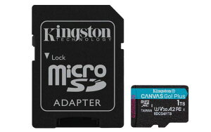 �L���O�X�g�� 1TB microSDXC Canvas Go Plus Gen4 200MB/�b A2 U3 V30 �A�_�v�^�t�� SDCG4/1TB