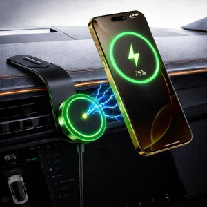 GBL�X�}�z�z���_�[��Magsafe�}�O�l�b�g���C�����X�[�d�ԍڃz���_�[15W�}���[�diPhoneGooglePixel�Ή����R�����Ў葀��