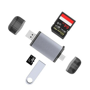SDJ[h[_[Type-C/Microusb/USB3in1USB2.0J[h[_[OTG@\f[^]SD/microSD/SDXC/SDHCȂǍLpĂSD/TFJ[h[_[