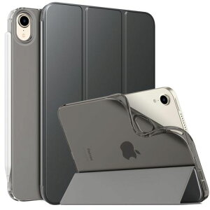 MoKoiPadMiniA17ProケースiPadMini第7/6世代ケース8.3インチ2024/2021保護カバースタンドケースオートスリープPencil2/Proペアリング&充電に対応高級PUレザー柔軟TPU