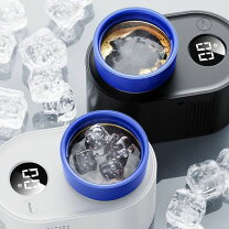 クーラー保冷 hanshumy 卓上 カップ クーラー -1 70 3分間だけで冷却 HANSHUMY ドリンクホルダー カップホルダー 保冷・保温器 カップクーラー ホットカップ 急速冷却 家庭用 オフィス 便利グッズ ペットボトル・缶対応 シリコーンコースター付き 大型家電