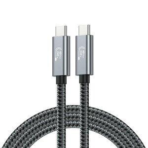 Thunderbolt4P[u240W}[d8KΉ40Gbpsf[^]Type-C&Type-CP[uUSB-C&USB-CMacBook/iPad/Air/iphone15ȂǑΉ(0.5m)