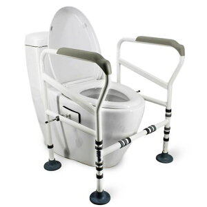 Botthorseトイレ用手すり立ち上がり補助トイレ用アーム調整可能転倒防止工事不要介護用品補助手すり日本語説明書付き折り畳み式