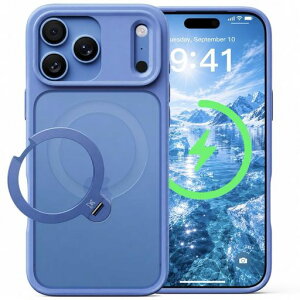 CASEKOO iPhone 18Pro Max/17 Pro Max �p �P�[�X�y2026�ō�����&��_360�x��]�z MagSafe�Ή� �ČRMIL�K�i 360°�S�����ϏՌ� �ő�25W�}���[�d�Ή� �w��h�~/�}�b�g�d�グ/���ϖh�~/������
