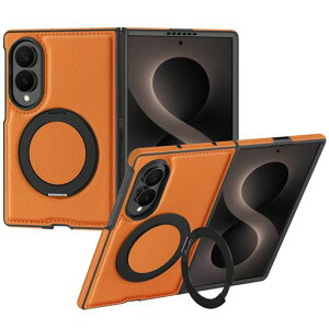 JSTNMEBO �Ή� Galaxy Z Fold8 �p�P�[�X Magnetic�Ή� �����O�t�� �ϏՌ� �����Y�ی� �}�O�l�b�g���� 360°��]