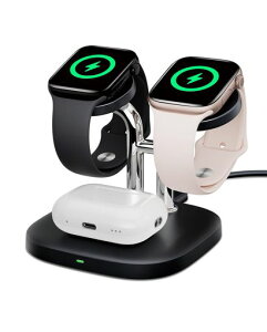 AppleWatch�Ή��[�d��A�A�b�v���E�H�b�`�[�d��ASwanScout704A�A3.3W�����A�b�v���E�H�b�`�[�d�X�^���h�A2���AppleWatch�𓯎��ɏ[�d�\�AAppleWatchUltra2/Ultra/SE