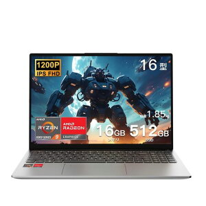 WVX 16�C���`FHD�m�[�g�p�\�R��AMD Ryzen 9 6900HX (8C16T�A�ő�4.9GHz),������16GBDDR5 SSD 512GB Radeon 680M�����Q�[�~���O�m�[�gpc