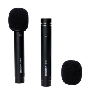 ZOOMZPC-1ペンシル型コンデンサーマイクブラックステレオ録音マッチング済みのペンシル型コンデンサーマイク2本セットドラムのオーバーヘッドからアコースティックギターまでスタジオ…