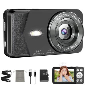 QZTCAMERA�f�W�J��4K�f�W�^���J�������^6400����fType-C�P�[�u���ŃX�}�z�A���^�C���v���X�^��@�\2.8�C���`���ʃI�[�g�t�H�[�J�X18�{�f�W�^���Y�[���Z���t�^�C�}�[���[�v�^��LED���C�gUSB�c