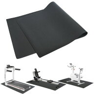 AKOZLIN ルームランナー マット 厚さ6mmx1500x800 高密度PVC トエクササイズ フロア レーニング 運動器具…
