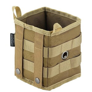 キャンピングムーン(CAMPINGMOON)キャンプテーブルチェアコットフィールドラック用サイドストレージサイドポケットBG-1212