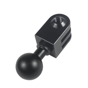 NovelGoal �A���~�j�E�� 17mm �{�[���w�b�h�A�_�v�^�[�N���b�v Go-pro Hero 11 10 �J�����A�N�Z�T���[ �d�b�z���_�[ �Ԃ̘^���u���P�b�g�ɑΉ�